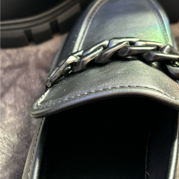 madden girl Hoxtonn Women's Block Heel Loafers Size 10 - Picture 9 of 15